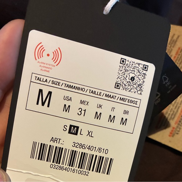 Zara Man NWT waterproof Recco ski pants 3286/401 - Picture 14 of 14